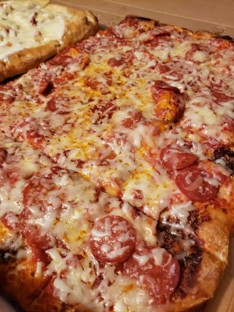 Cheese and Pepperoni Pizza